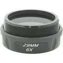 Sure-Loc 6X 29mm Lens Center Drilled for .19" Fiber SL52296 - Sure-Loc