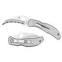 Spyderco Harpy 2.75" Folding Knife - Serrated - Stainless - Spyderco