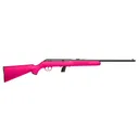 Savage Arms 64 F 22 LR Semi-Auto Rifle - 21" - Matte Blue - 10rd - Pink Synthetic Sporter - Savage Arms