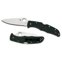 Spyderco Endura 4 - Satin-Plain-Drop Point-Green-FRN - Spyderco