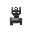 Troy Industries Rear Folding BattleSight with Di-Optic Apertures - Black - Troy Industries