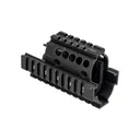 Midwest Industries Mini Draco AK Railed Handguard - Standard Topcover - Black - Midwest Industries