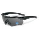 ESS Crossbow One Glasses - Black with Polarized Gray Lens - Ess