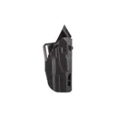 Safariland 7390 7TS ALS Mid-Ride Level I Duty Holster for M&P Compact - Plain Black - Right Hand - Safariland