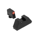 Ameriglo Spartan XL Suppressor Height Tritium Night Sights Set for Glock - Orange / Green - Ameriglo