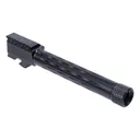 Faxon Firearms Match Series Flame Fluted 9mm Threaded Barrel - Fits GLOCK 17 Gen 5 - Black Nitride - Faxon Firearms