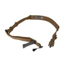 Blue Force Gear VCAS Vickers 221 Convertible Padded 2.00" Rifle Sling RED Swivels - Coyote - Blue Force Gear