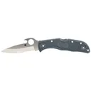 Spyderco Endela 3.4" Folding Knife - Plain Edge - FRN Blue/Gray - Spyderco
