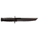 KA-BAR Tanto 8" Fixed Blade Knife - Serrated Edge - Ka-Bar