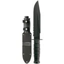KA-BAR Fighter 8" Fixed Blade Knife - Serrated Edge - Ka-Bar