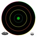 Birchwood Casey Dirty Bird 12" Multi-Color Bullseye Target - 100 Pack - Birchwood Casey