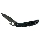 Spyderco Endura 4 Emerson Opener 3.81" Folding Knife - Plain Edge - Black - Spyderco