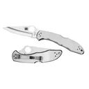 Spyderco Delica II 3" Folding Knife - Plain Edge - Stainless - Spyderco