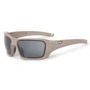 ESS Rollbar Glasses - Terrain Tan with Clear/Smoke Gray Lenses - Ess