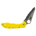 Spyderco Salt 2 3" Folding Knife - Serrated - FRN Yellow - Spyderco