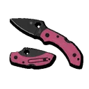 Spyderco Dragonfly 2 FRN CPM S30V Folding Knife - Black/Pink - Spyderco