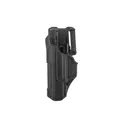 Blackhawk T-Series L3 Duty NL Holster Fits Glock 17/19/34 - Left Hand - Black - Open Box - Blackhawk