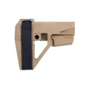 SB Tactical SBA5 AR Pistol Brace - FDE - Sb Tactical