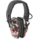 Howard Leight Impact Sport Electronic Hearing Protection - Red, White, and Blue - Howard Leight