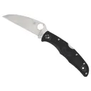 Spyderco Endura 4 3.75" Folding Knife - Plain Edge - Black - Spyderco