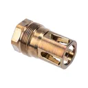 Evolve Weapons Systems Integrated Drive HUB Compatible Flash Hider Short - 1/2x28 - Heat Treated Finish - Evolve Weapons Systems