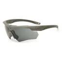 ESS Crossbow 2X Dual-Eyeshield - Terrain Tan with Clear and Smoke Gray Lenses - Ess