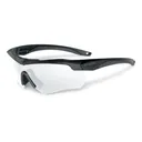ESS Crossbow 2X Dual-Eyeshield - Black with Clear and Smoke Gray Lenses - Ess