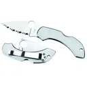 Spyderco Dragonfly II Tattoo 2.28" Folding Knife - Serrated - Stainless - Spyderco
