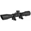 TruGlo 4x32mm Compact Rifle Scope w/ Rings - MIL-DOT Reticle - Truglo