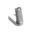 Nighthawk Custom 1911 Mainspring Housing with Magwell - Scalloped - Officer - Stainless - Nighthawk Custom