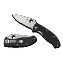 Spyderco Tenacious Folding Knife - Black - Spyderco