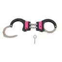 ASP Ultra Cuffs Hinged Handcuffs - Steel Bow - Pink - Asp