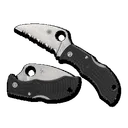 Spyderco Manbug 1.97" Folding Knife - Serrated - Spyderco