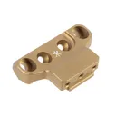 Unity Tactical FAST - LPVO Offset Optic Base - FDE - Unity Tactical