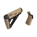 Hogue Overmolded AR-15 Stock and Pistol Grip - FDE - Hogue