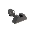 AmeriGlo Suppressor Tritium Night Sights Set for Glock - Green Front & Black Rear - Ameriglo