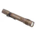 ProTac 2AA-X USB Handheld Flashlight - Holster, Rechargeable Battery Pack, and USB-C Cord - Coyote - Streamlight