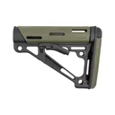 Hogue Mil-Spec OverMolded Collapsible Buttstock - Olive Drab Green - Hogue