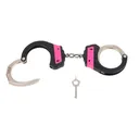 ASP Ultra Cuffs Chain Handcuffs - Steel Bow - Pink - Asp