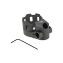 Strike Industries TRIBUS Enhanced AR-15 Castle Nut and End Plate - Black - Strike Industries