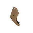 Apex Tactical S&W SD Polymer Action Enhancement Trigger - FDE - Black Safety - Apex Tactical