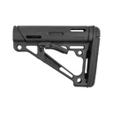Hogue Mil-Spec OverMolded Collapsible Buttstock - Black - Hogue
