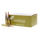 Magtech M80 7.62 NATO 147gr FMJ Ammo - Box of 50 - Magtech