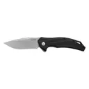 Kershaw Lateral Folding Knife 3.1" Drop Point Recurve Blade - Black - Kershaw Knives