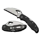 Spyderco Meadowlark 2 Wharncliffe Serrated Edge - Spyderco
