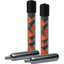 Sabre Home Defense Launcher Refill Kit 14 Red Pepper Powder Balls and 2 C02 Cartridges - Sabre