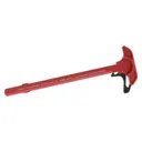 Strike Industries ARCH AR-15 Charging Handle - Extended Latch - Red - Strike Industries