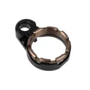 Fortis Enhanced AR-15 End Plate System - K2 - FDE Castle Nut - Locking Lever - Fortis Manufacturing