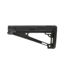 Hogue AR-15 OverMolded Fixed Buttstock - Fits A2 Buffer Tube - Black - Hogue