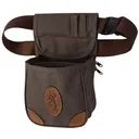 Browning Lona Canvas Shell Pouch - Flint/Brown - Browning